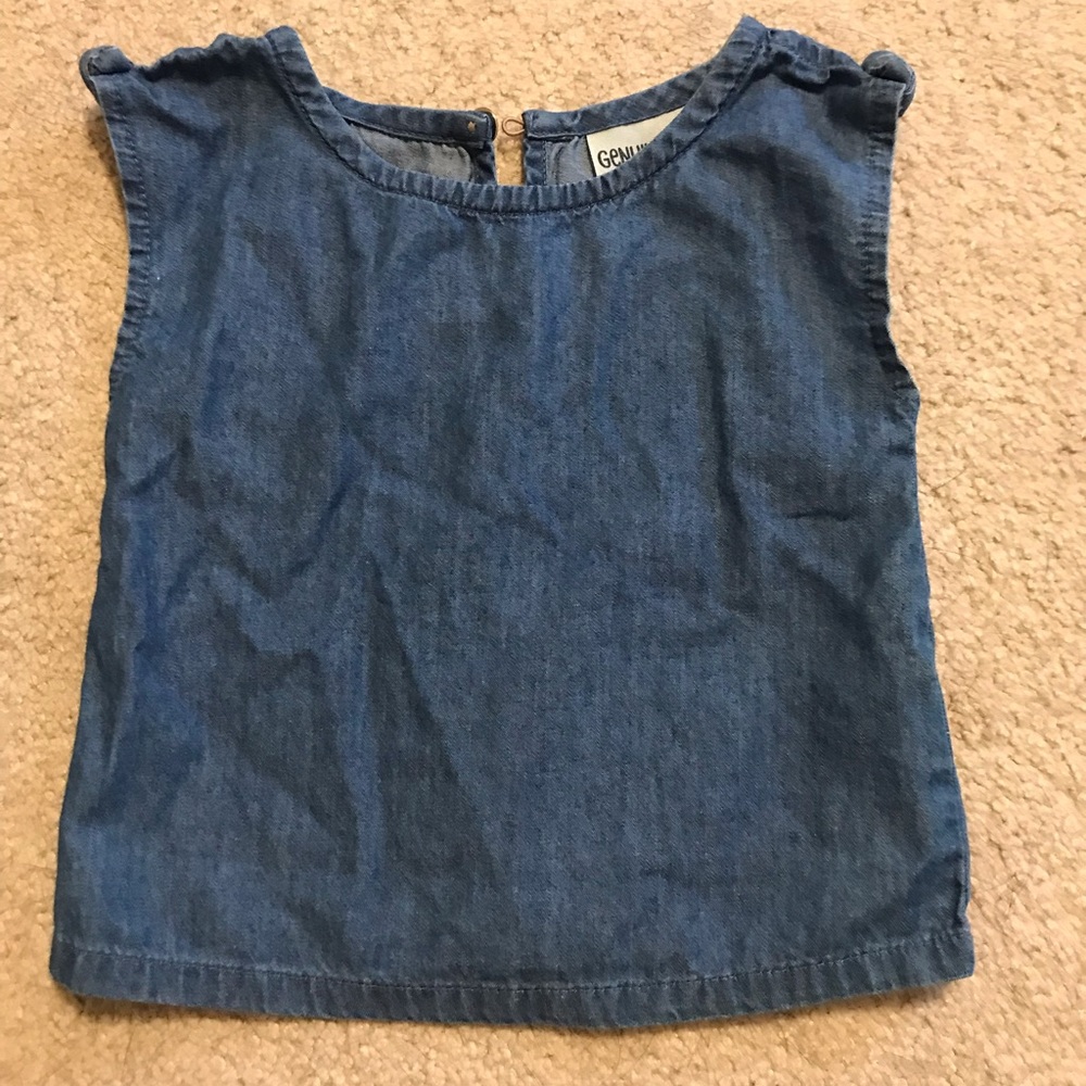 Chambray top